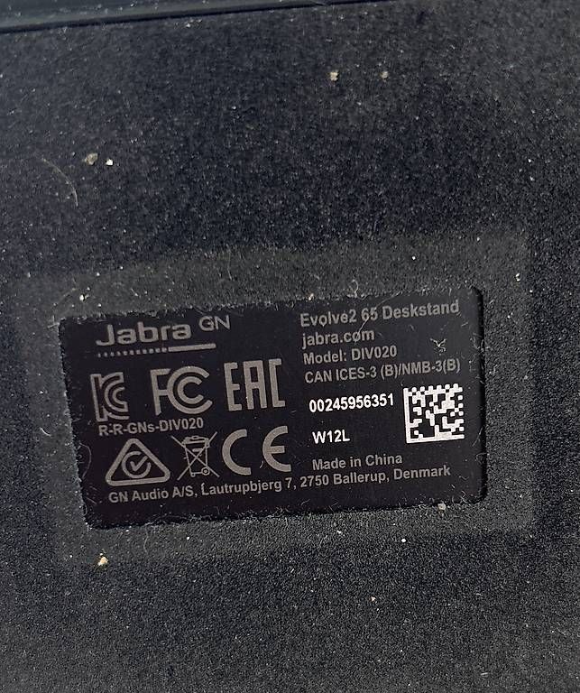 Chargements: Jabra Ladestation zu Evolve2 65 – D'occasion à Vaduz par alina_hasler 2