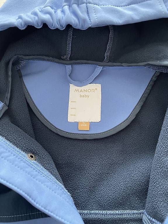 Jacken & Mäntel: Softshelljacke blau Dino Gr vo 92 – Gebraucht aus Wil SG von bea_zl8t 2