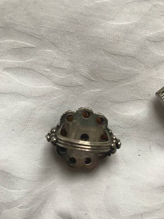 Ringe: Silberring mit Bernstein – Gebraucht aus Zürich von kel_x6fk 2