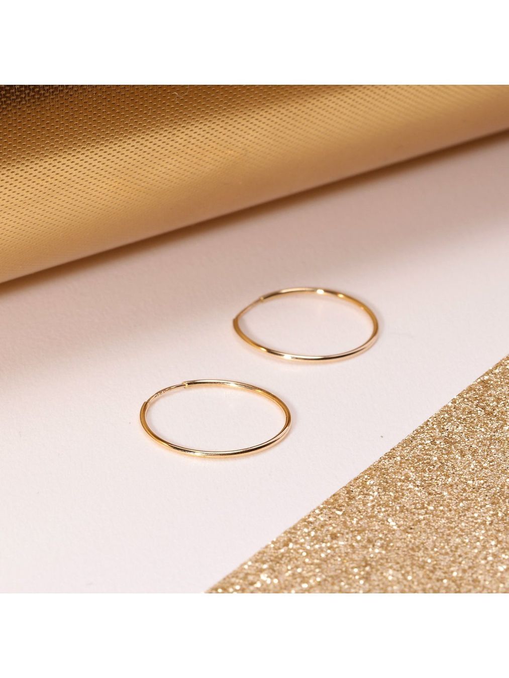 Orecchini pendenti & Orecchini a lobo: Material: 585er Gelbgold  Creolen – Nuovo e nell'imballaggio originale da Hemmental venduto da Goldwelt2