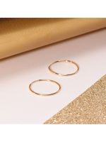 Material: 585er Gelbgold  Creolen