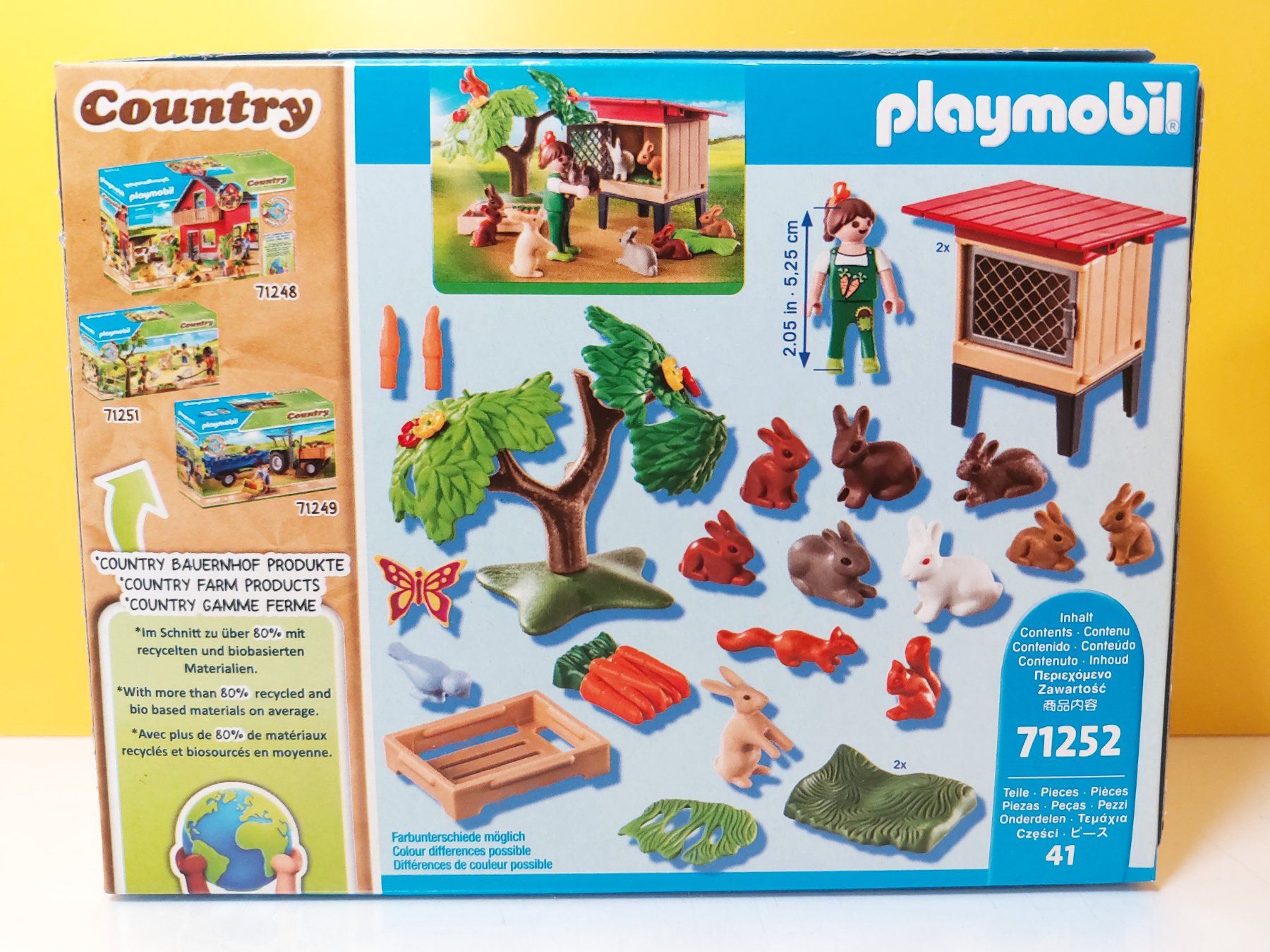 Playmobil Jouets: PLAYMOBIL 71252 Kaninchenstall NEU – Neuf avec emballage d'origine à St.Gallen par TinasBauundSpiel 1