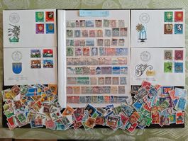 CH: 400 VERSCHIEDENE GESTEMPELTE (M08)