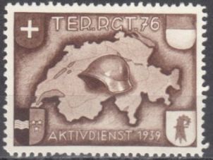 Tutti i francobolli: Territorial-Truppen Wi 98 * – Usato da Bürglen TG venduto da StampGraf