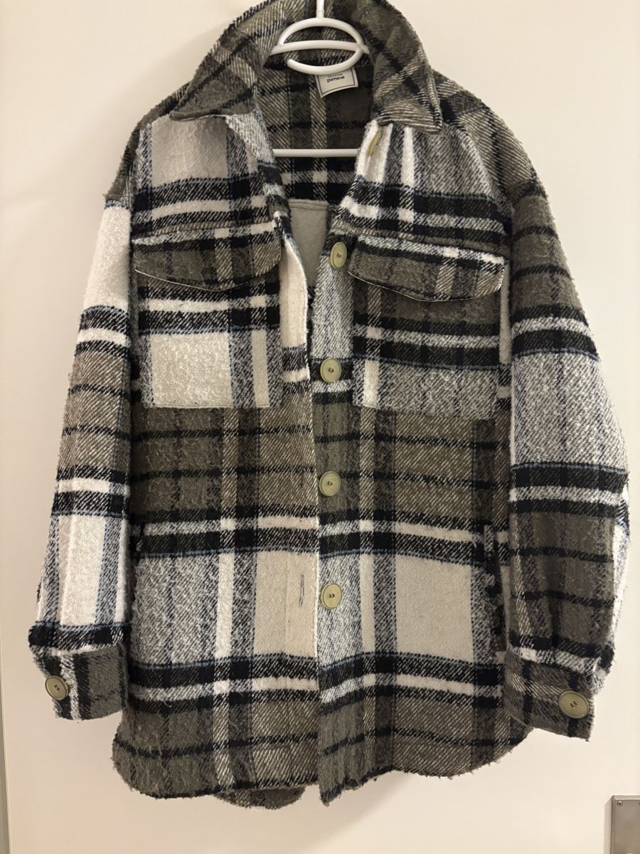 Pimkie Vestes: Karierte Jacke olivgrün – D'occasion à Baar par steffi_16