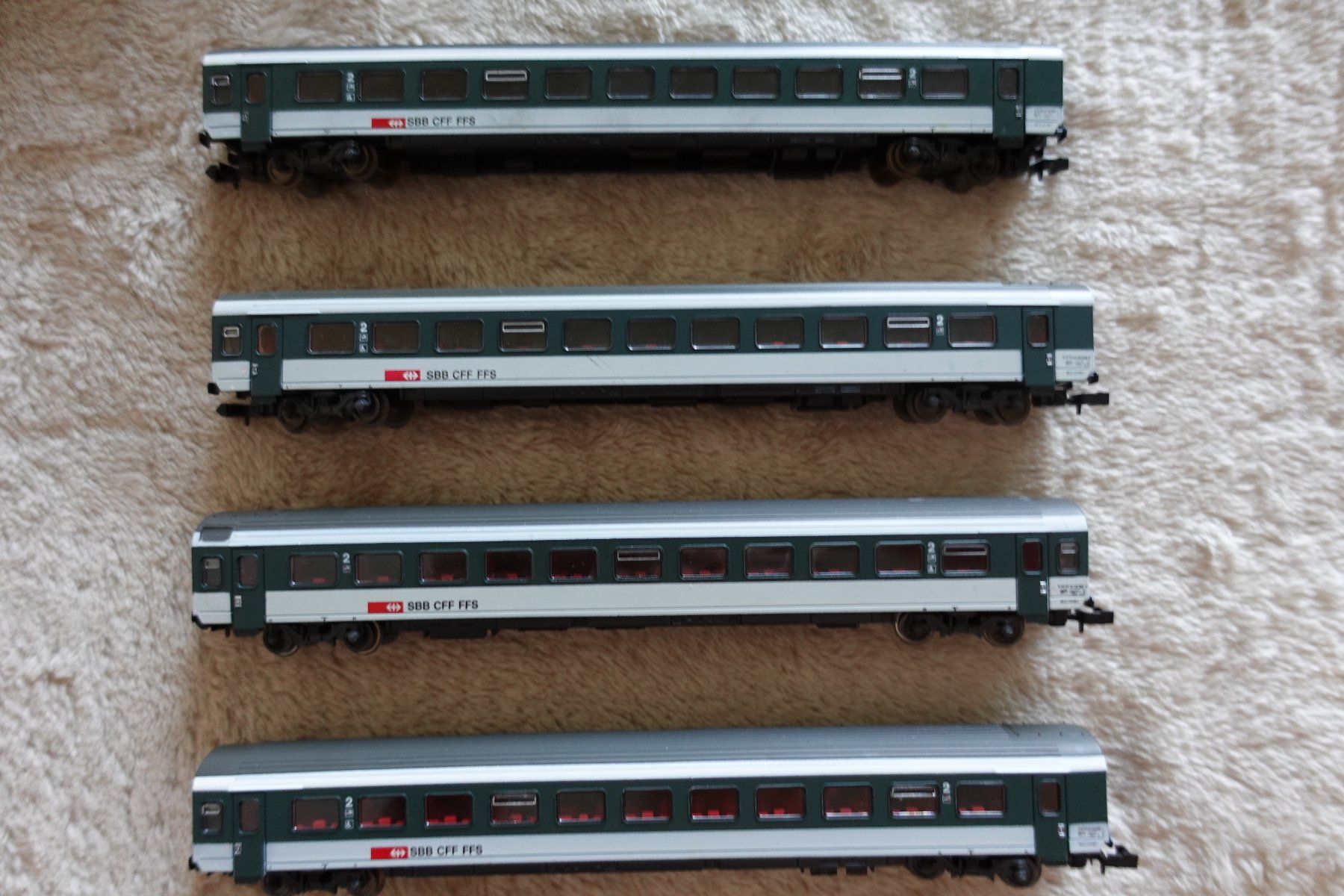 SBB/CFF/FFS Trains électriques: 7 SBB Wagen – D'occasion à rorschach par Babsi64 1