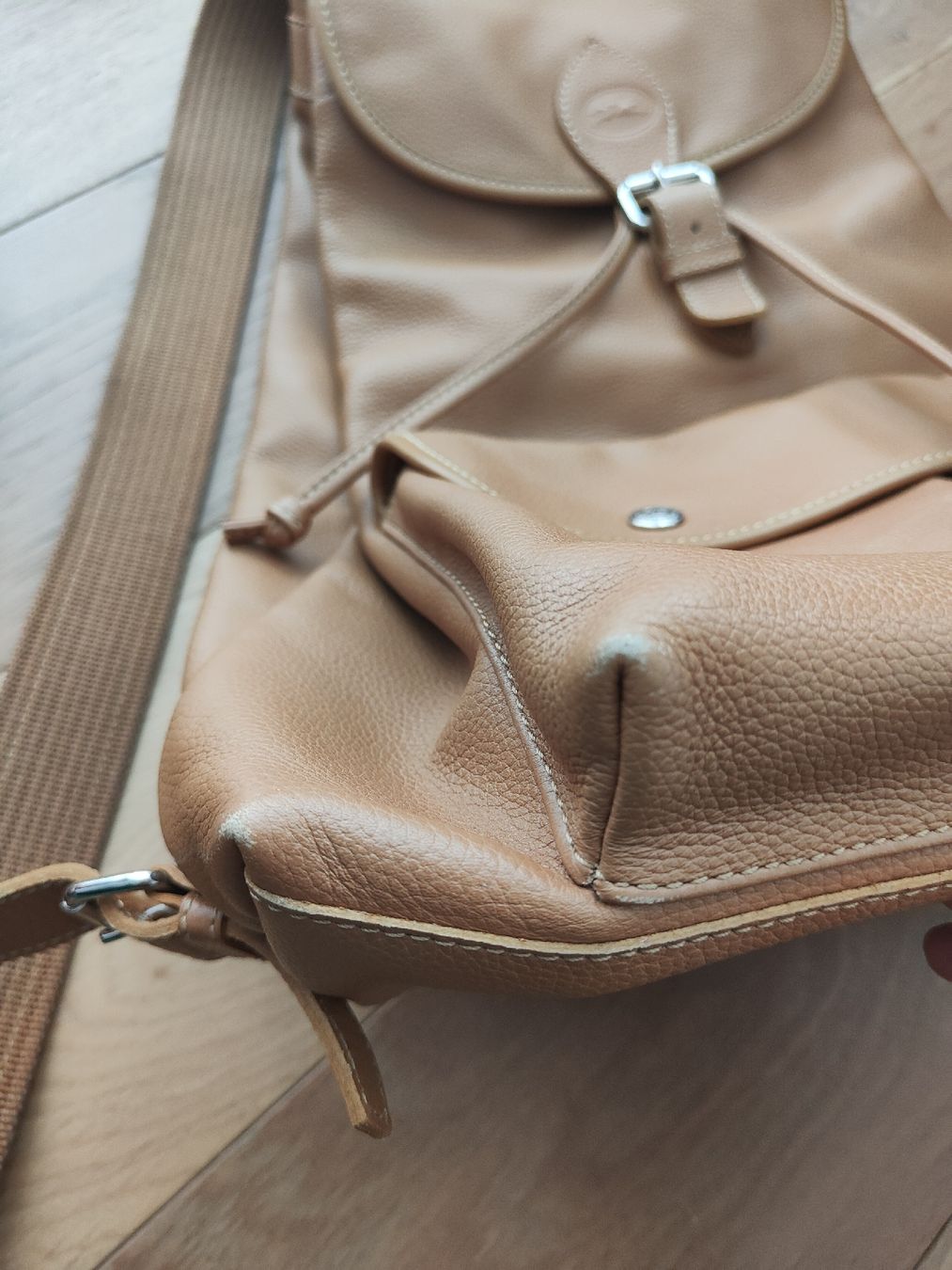 Longchamp Zaini: Longchamp Lederrucksack – Usato da Zürich venduto da R-2015 6