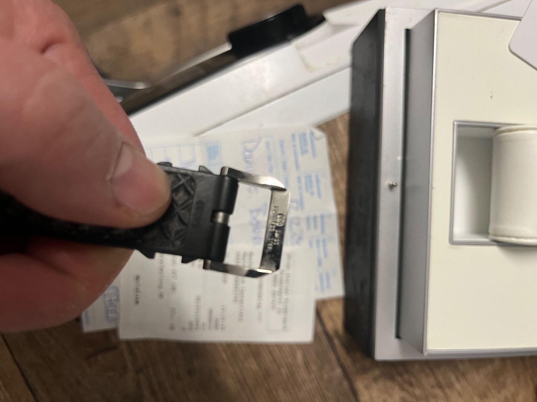 IWC Orologi: IWC SET BOX CARD UND FULL INVOICE SWISS – Usato da Adliswil venduto da Skyline1 3
