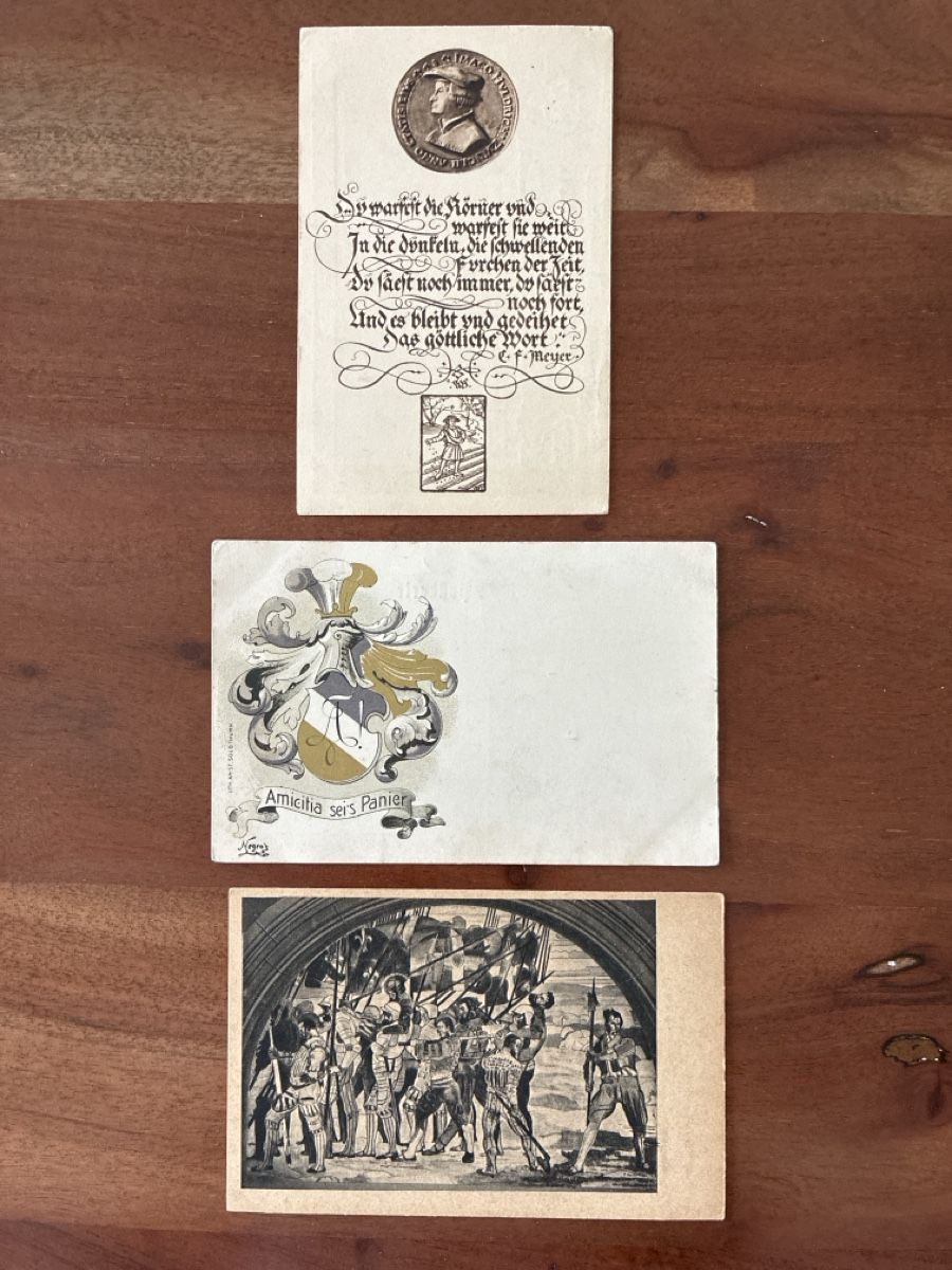 Cartoline postali: 6 Ansichtskarten Schweiz  – Usato da Oftringen venduto da Cla.vD.74 2