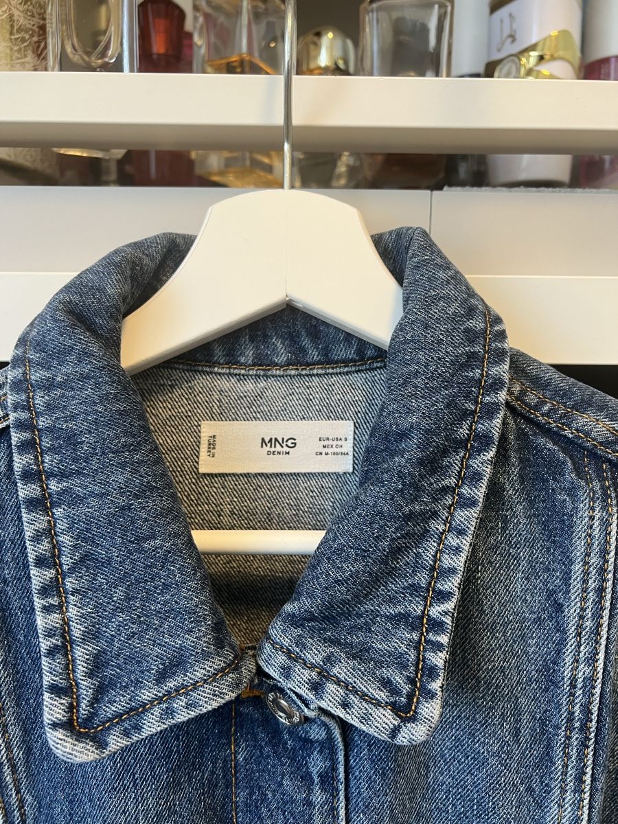 Mango Giacche: Mango Jeans Jacke mit Gürtel – Nuovo (secondo la descrizione) da Bülach venduto da deinmica 3