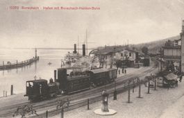 Rorschach Hafen mit Heidenbahn