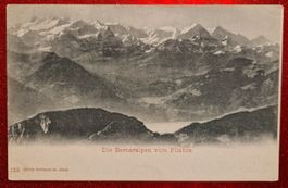 Berneralpen vom Pilatus sehr alt top