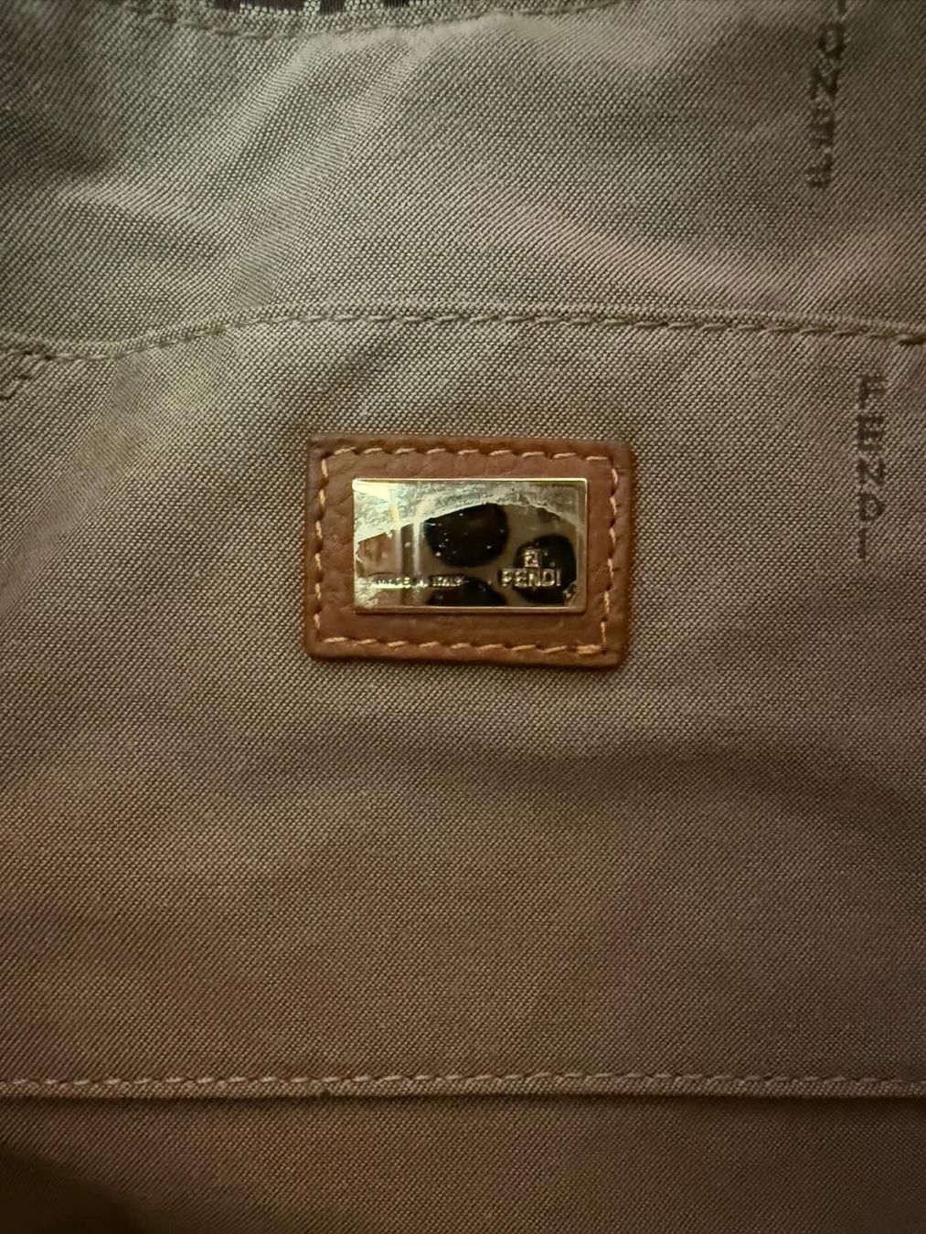 Fendi Borse da donna: Fendi braune Zucchino-Monogramm-Handtasche – Usato da Zürich venduto da ClosetKTT 9