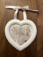 Deko Herz Bilderrahmen weiss Fotorahmen Shabby Chic