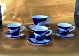Francis Francis / Amici / 3 Espresso- und 1 Kaffeetasse