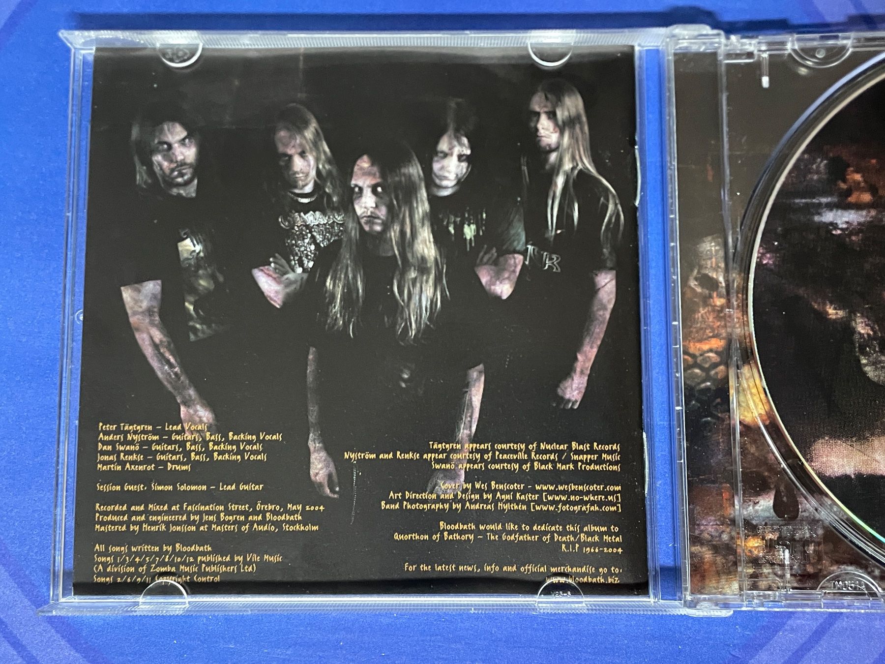 CD: Bloodbath – Usato da Muri b. Bern venduto da AdidasCollector 3