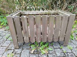 Holz Kasten rechteckig gebraucht