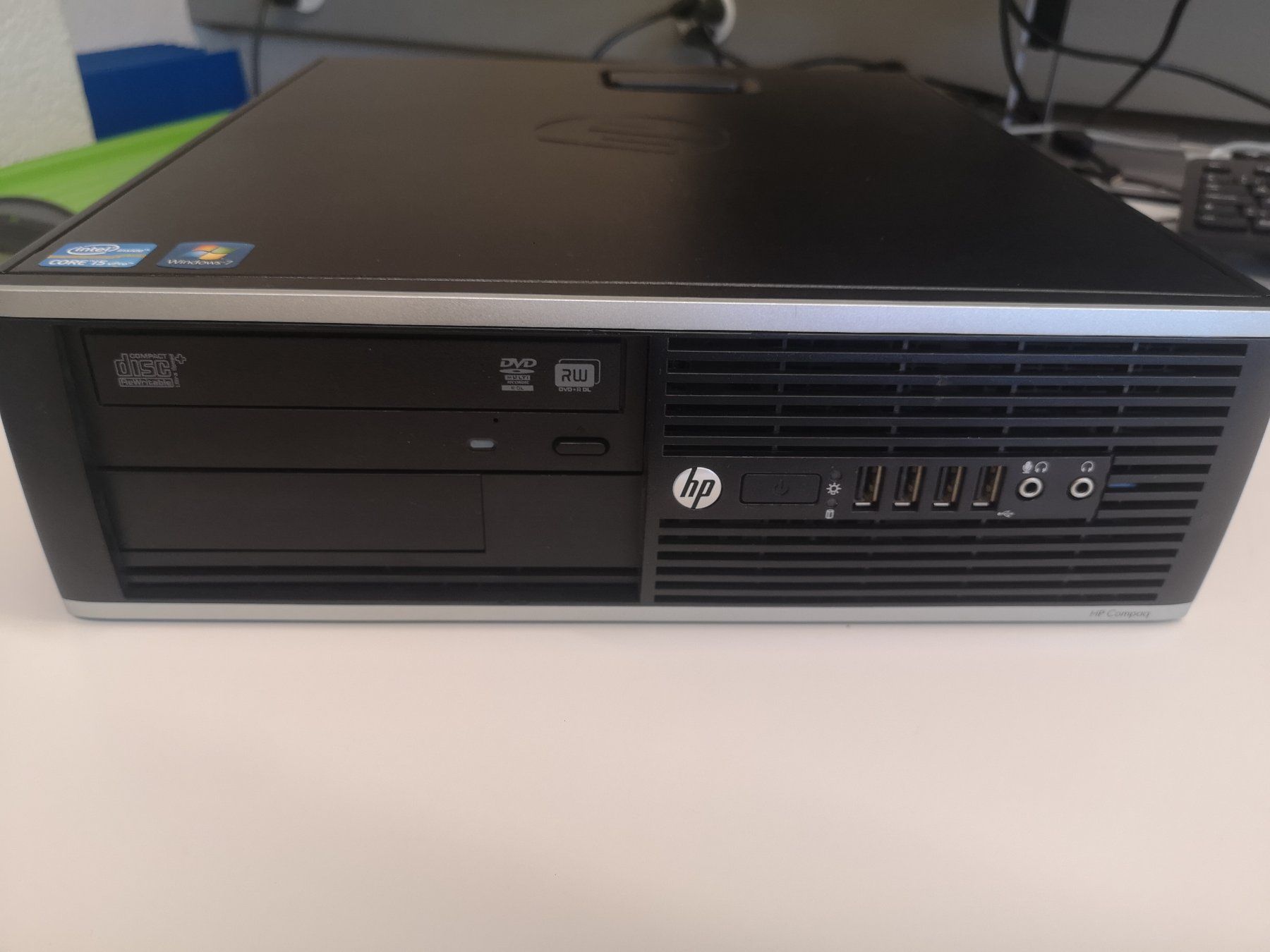 HP Elite SFF Desktop mit WinXP 32Bit und seriellem Anschluss (Gebraucht ...
