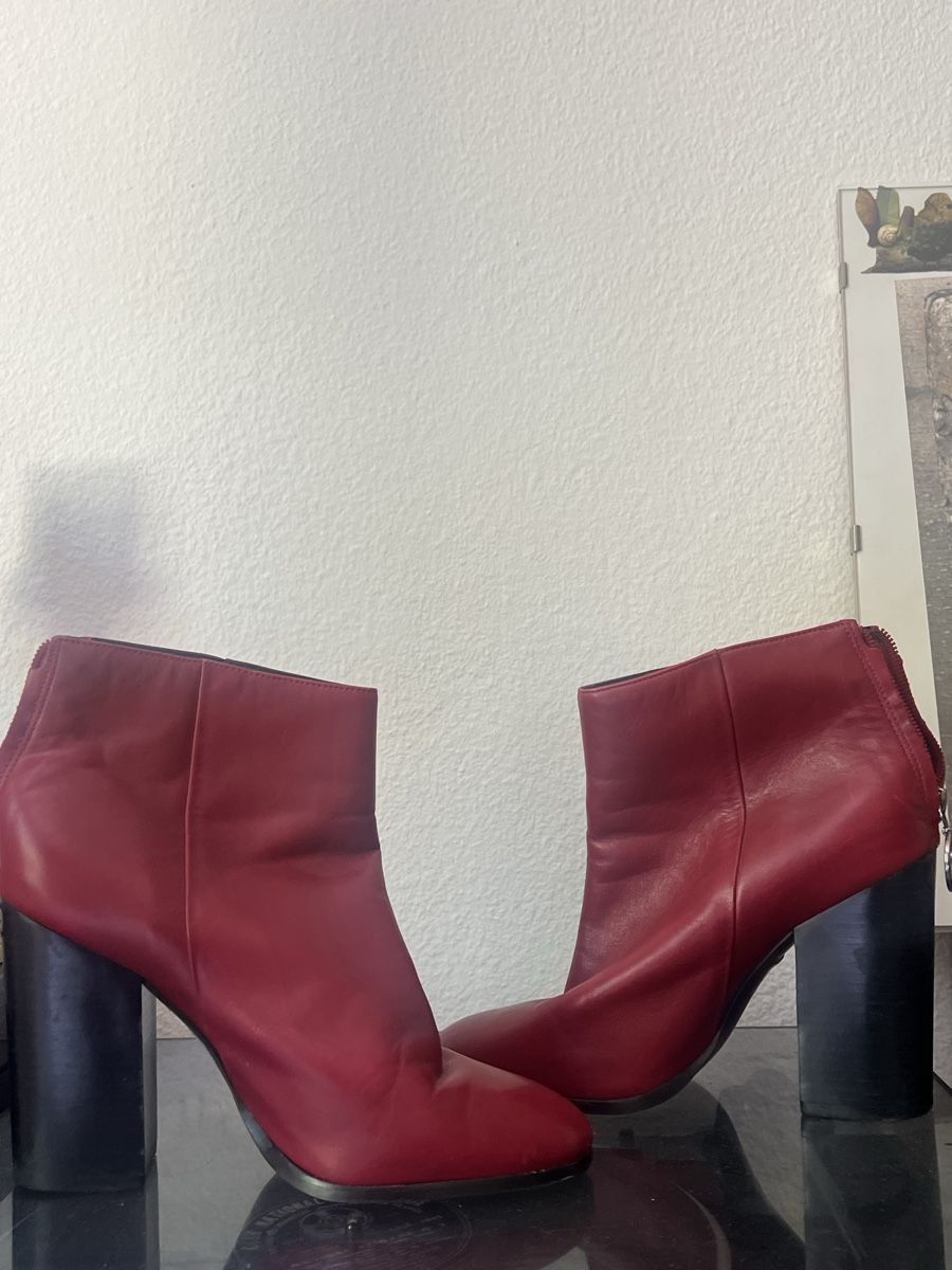Scarpe da donna: Minnelli high heel boots red  – Usato da Zürich venduto da Eminata_Ella 1