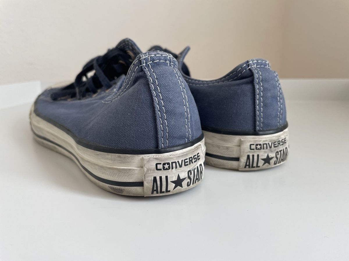 Converse Scarpe da donna: Coole Converse All Stars, Gr. 40, Blau – Usato da Zürich venduto da apotheke0812 1