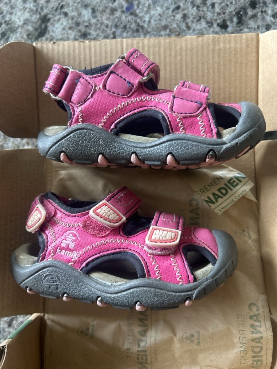 Kamik Scarpe per ragazzi: Kamik Sandalen Gr. 22 pink – Usato da Unterlunkhofen venduto da jolucky 3