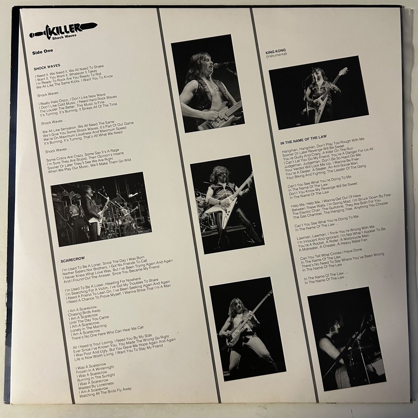 Schallplatten: KILLER - Shock Waves, Metal Vinyl LP – Gebraucht aus Aesch BL von BlueMusicRecords 2