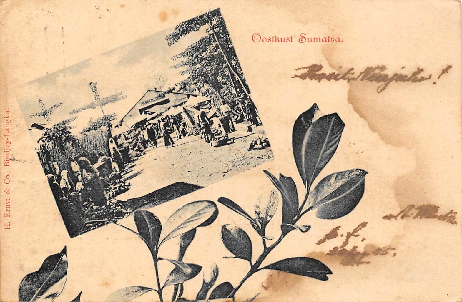 Cartoline postali: Ostküste Sumatra – Usato da Ottikon b.Kemptth. venduto da Neptun1974