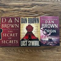 Dan Brown Hardcover Collection  3 English Thriller Novels