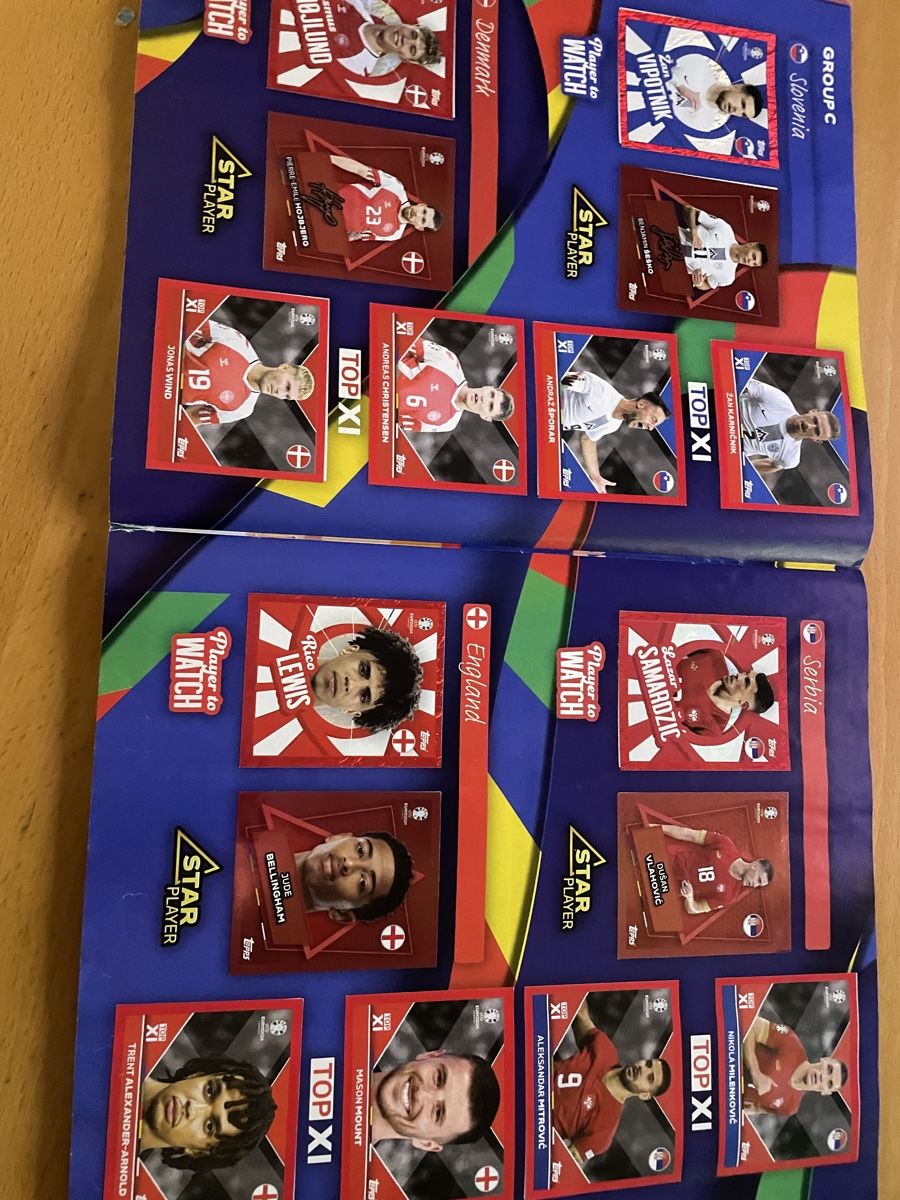 Topps Album: Topps Heft 2024 fast voll!! – Usato da Wolfenschiessen venduto da Teufel2 5