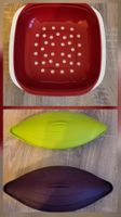 égouttoir Tuperware + 2 récipients silicone pour micro-onde