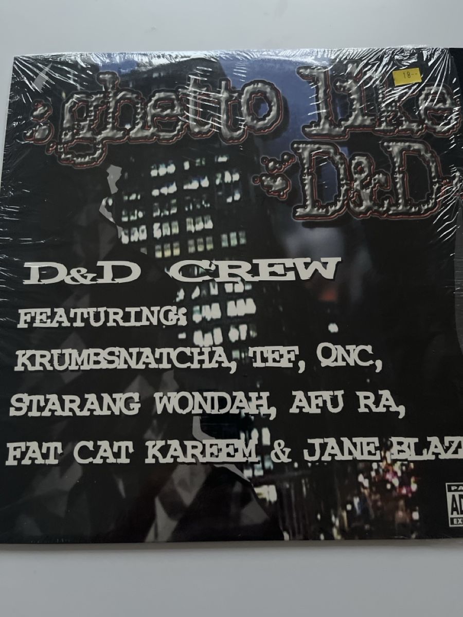 Dischi in vinile: 12" Vinyl D&D crew - ghetto like D&D – Nuovo (secondo la descrizione) da Bottighofen venduto da gjetzerch
