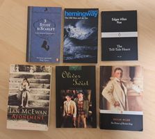 Hemingway, E. A. Poe, O. Wilde, O.Twist, I. McEwan - Bücher