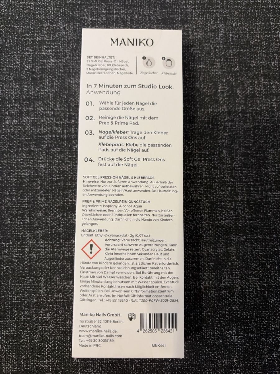 Unghie finte: Maniko Nails - Soft Gel Press Ons – Nuovo e nell'imballaggio originale da Forch venduto da Strawberry_JvN 1