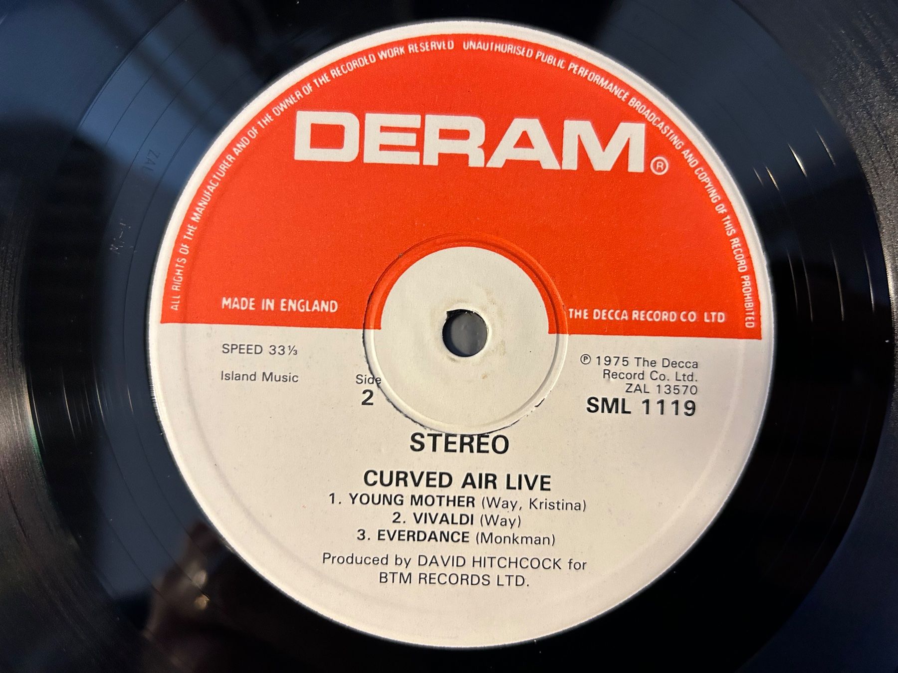 Schallplatten: Curved Air Live, Vinyl Schallplatte – Gebraucht aus Aesch BL von BlueMusicRecords 3