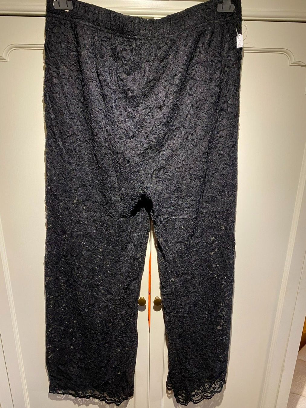 Pantaloni: SPITZEN HOSE-DAMEN,SCHWARZ – Usato da Meienried venduto da ManuelaBoutique 5