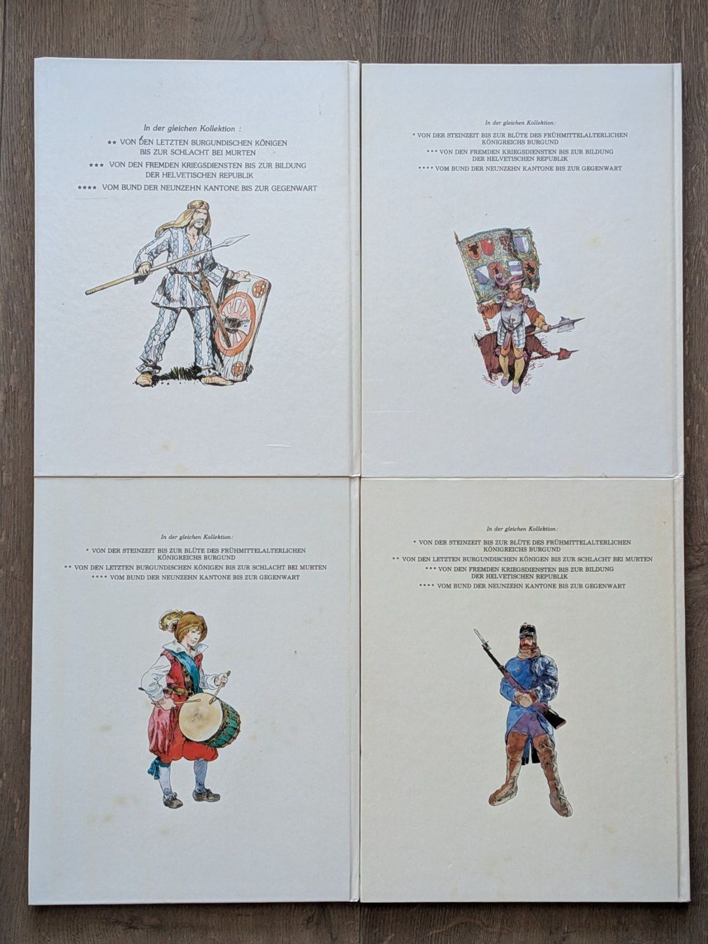BD: Die Schweizer Geschichte in farbigen Bildern erzählt Bd. 1-4 – D'occasion à Port par gecotom 1