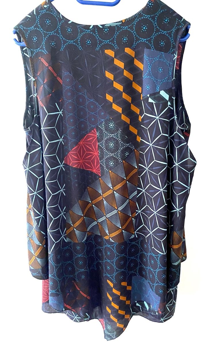 Desigual Vestiti: Desigual Minikleid/Gr.44/Farbenfrohes Patchwor-Design – Usato da Jona venduto da Flamingoo 1