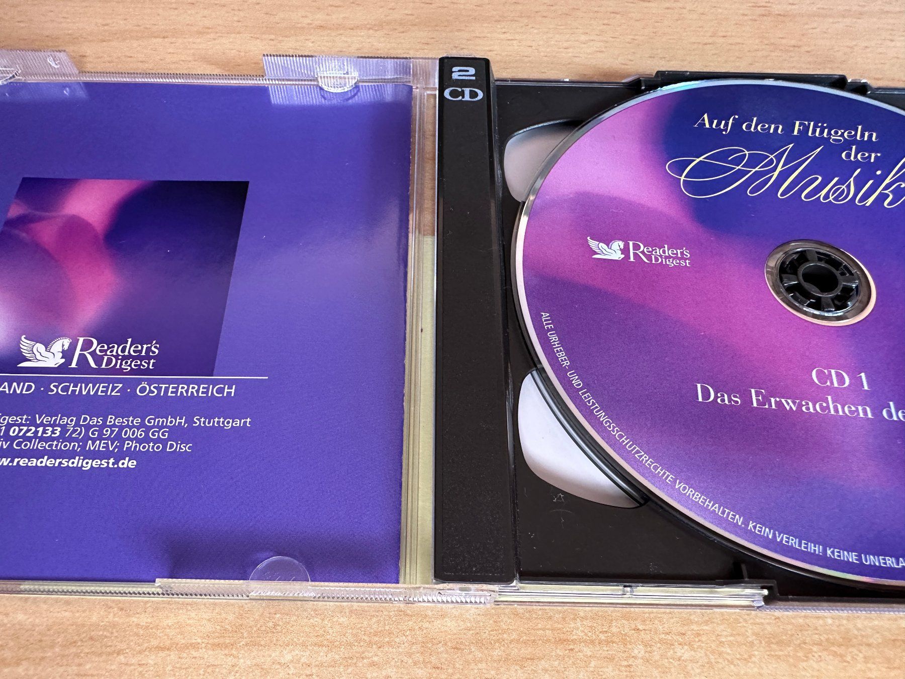 CD: Various - Mit Den Flügeln Der Musik - 2 CD – Usato da Rikon im Tösstal venduto da Alpenmutz 2