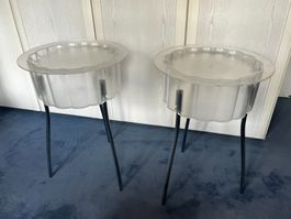 2 x Ikea Vintage 1994 Hatten Beistelltisch
