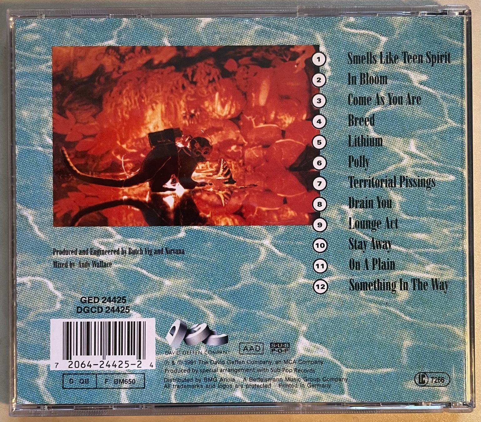 CD: Nirvana - Nevermind (neuwertig) – Usato da Brunnen venduto da Barfly5 1