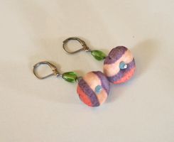 Ohrhänger "Pompon"