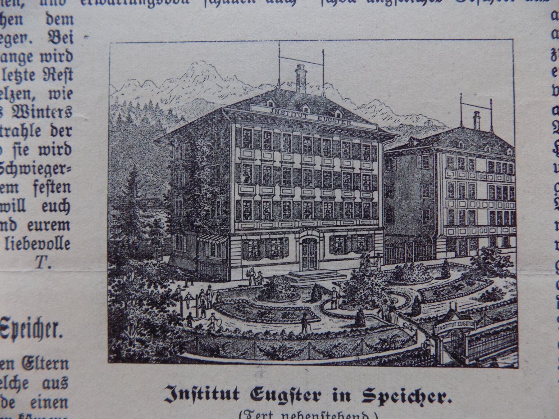 Stiche: Speicher Institut Eugster – Gebraucht aus Risch von Rischli15 5