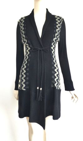 ana alcazar Feinstrick Jacke Long Jacke neuwertig, Gr. 40