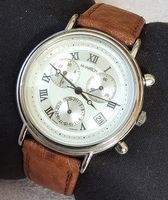 Mondaine Chronograph Swiss Made Elegante Armbanduhr 40mm