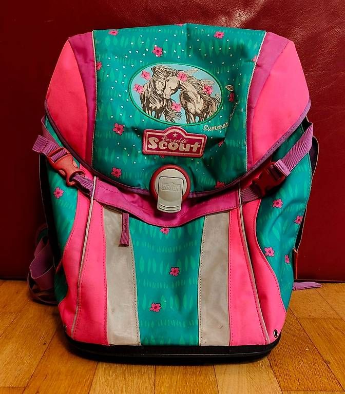 Kindertaschen: Schulthek Scout Summer Green – Gebraucht aus Hausen AG von skogkattunge