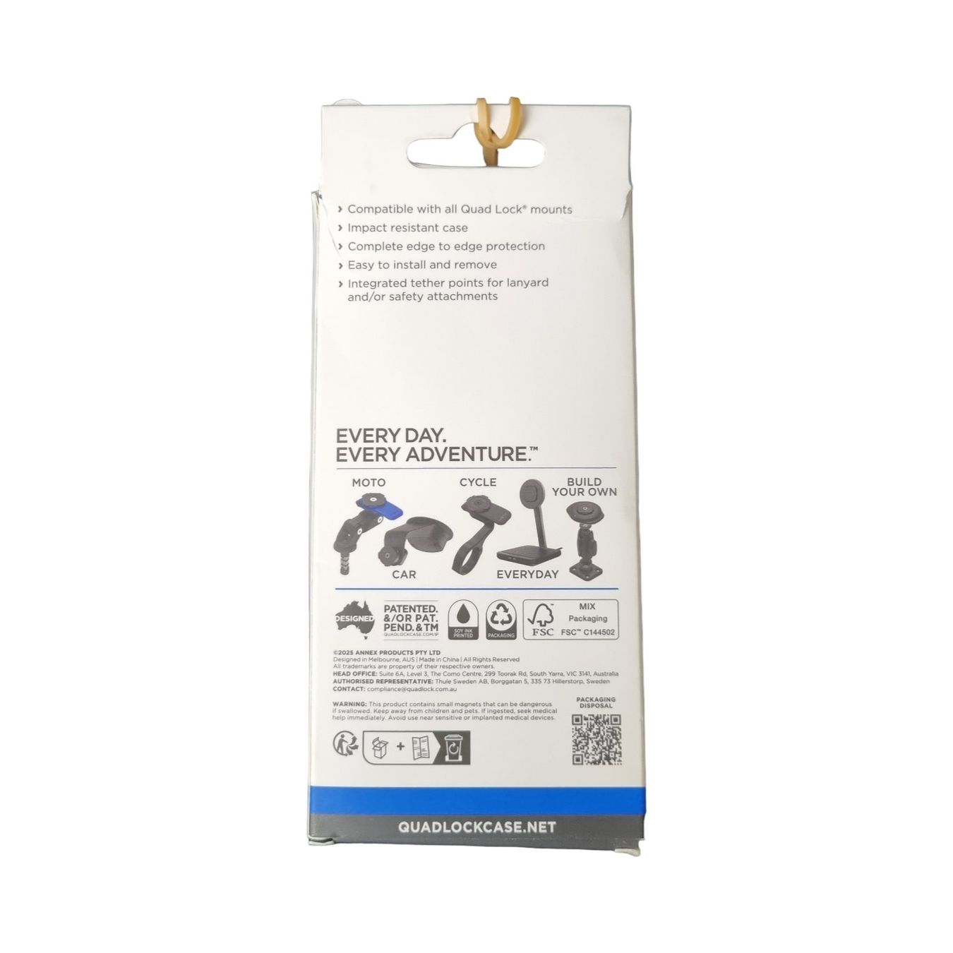 Quad Lock Cover & Protezioni schermo: QUADLOCK MAG Case iPhone 17 Pro – Nuovo (secondo la descrizione) da Wangen b. Olten venduto da Restwert_Wangen 1