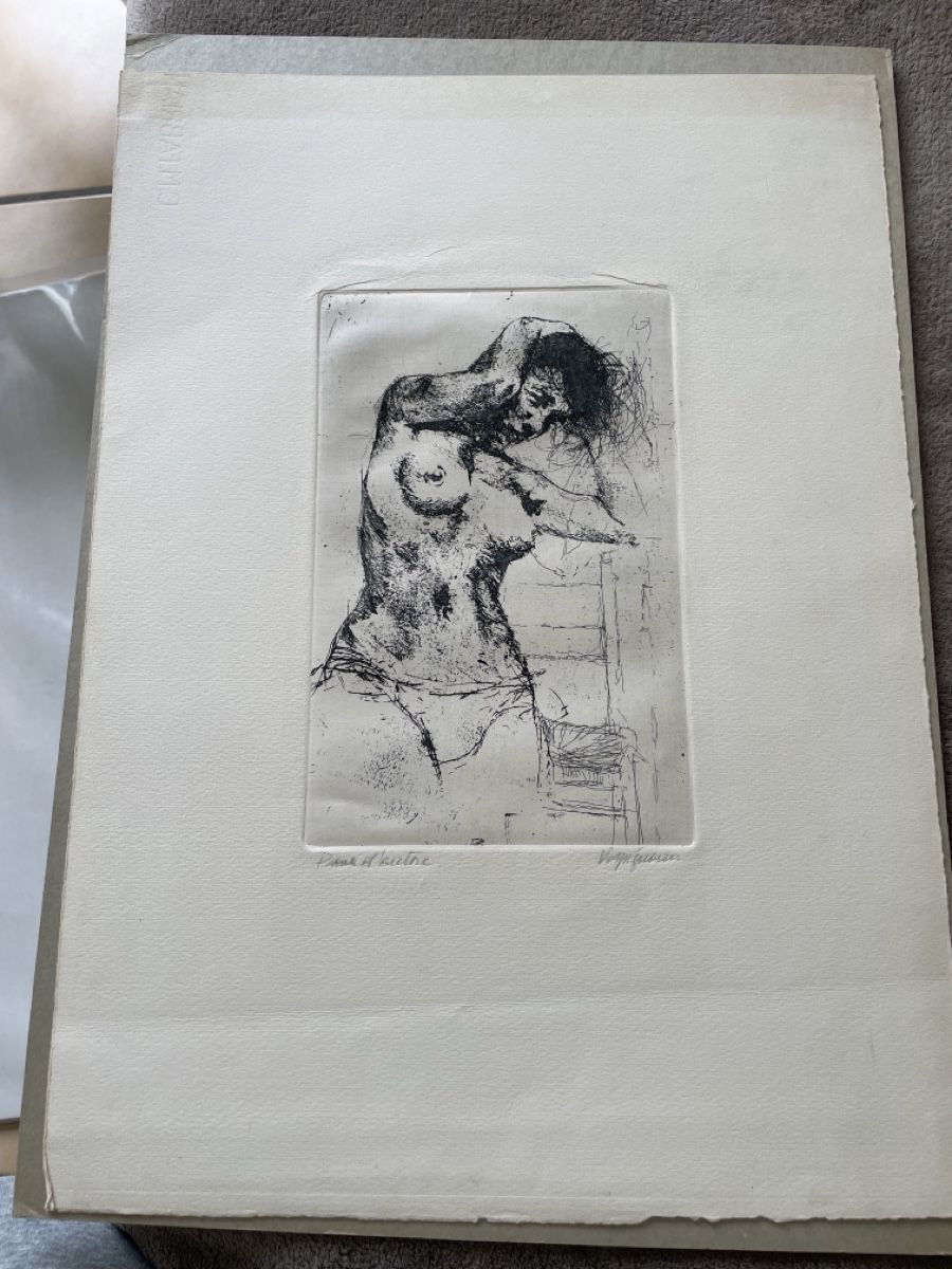 Grafica & Litografie: Lithographie de Renzo Vespignani – Usato da Buttes venduto da ButtA15 1