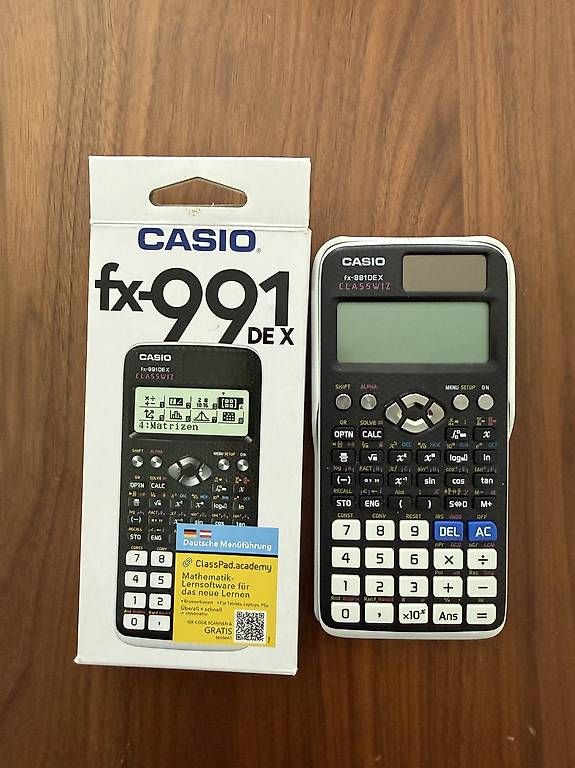 Calcolatrici tascabili: Casio FX 991 DE Taschenrechner – Usato da Altendorf venduto da edmura
