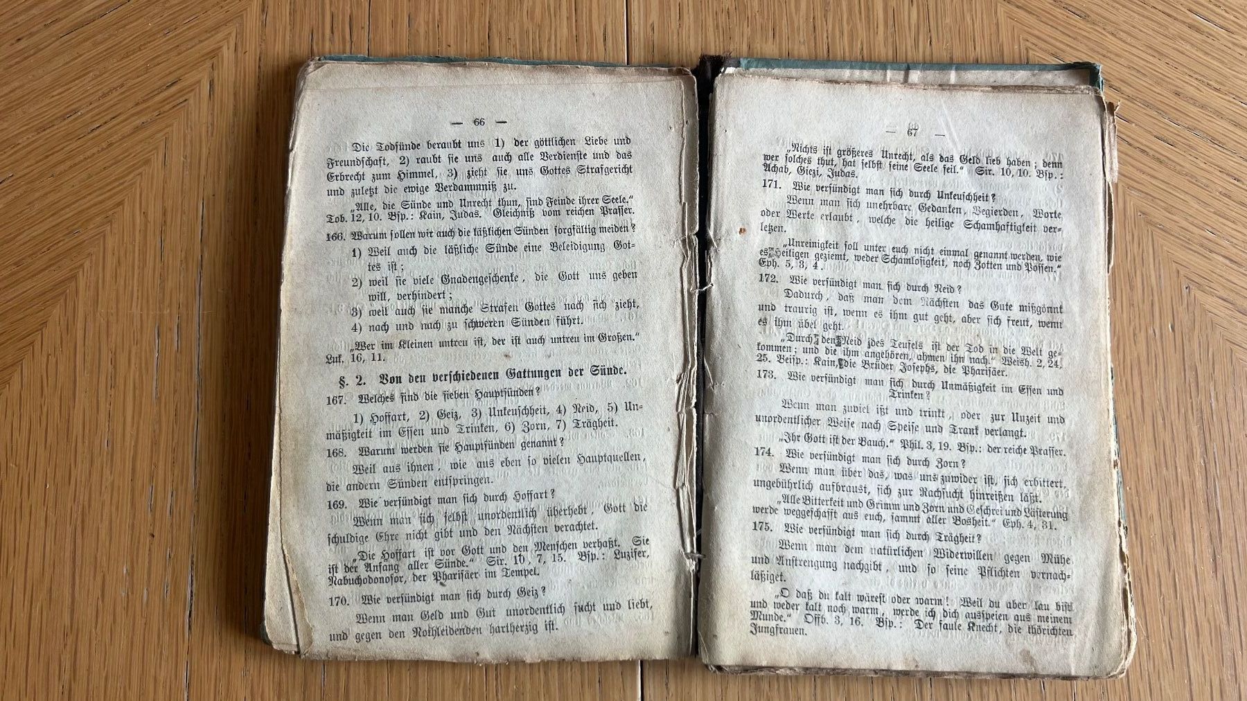 Bücher: Antiker Katechismus von 1868 - Ein seltenes Exemplar! – Gebraucht aus Schübelbach von Dolly990_2 3