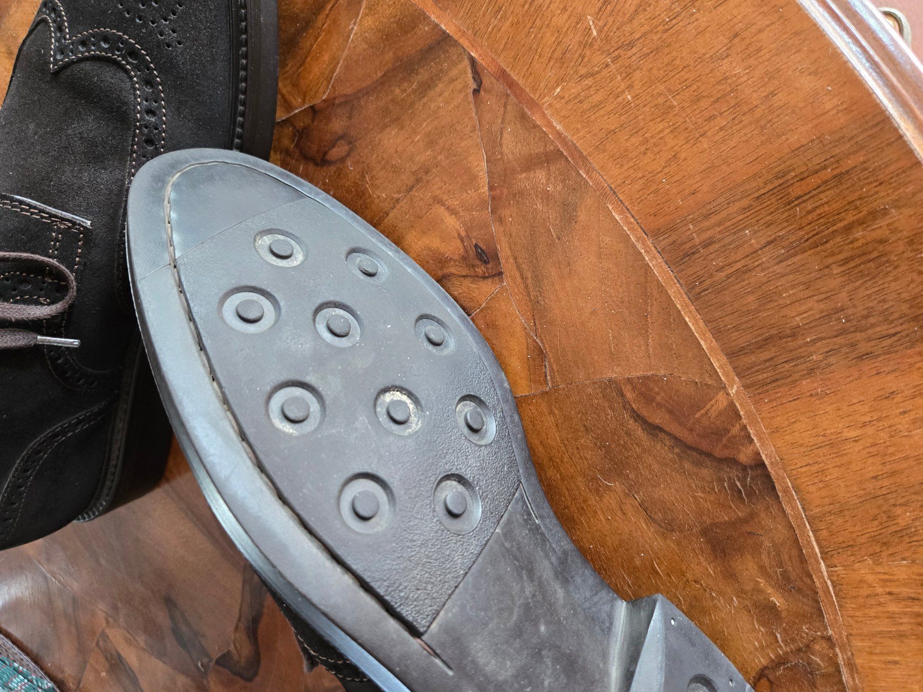 Chaussures hommes: Edler Golfer Wildleder braun Grösse 43 – D'occasion à Ascona par Topolinowatch 2